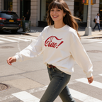 Woman wearing Ciao Italia shirt, Unisex, Sweatshirt, La Dolce Vita Italy Shirt, Old Money Tee, Amalfi Coast, Italian Cocktail, I Love Italy Sweatshirt