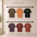 Color options for Extra Pickles Club T-shirt. Original design by first row LA.