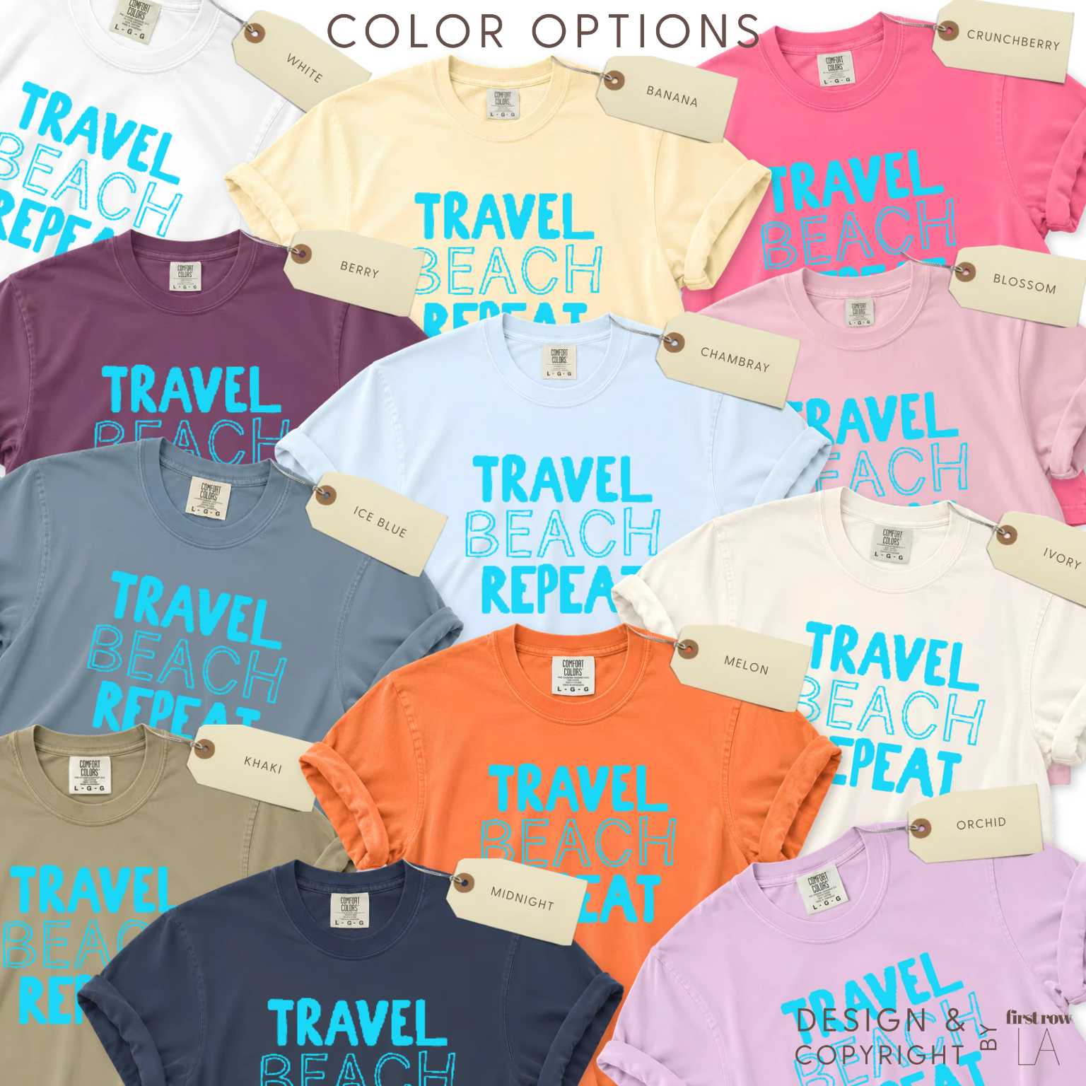Travel Beach Repeat Shirt