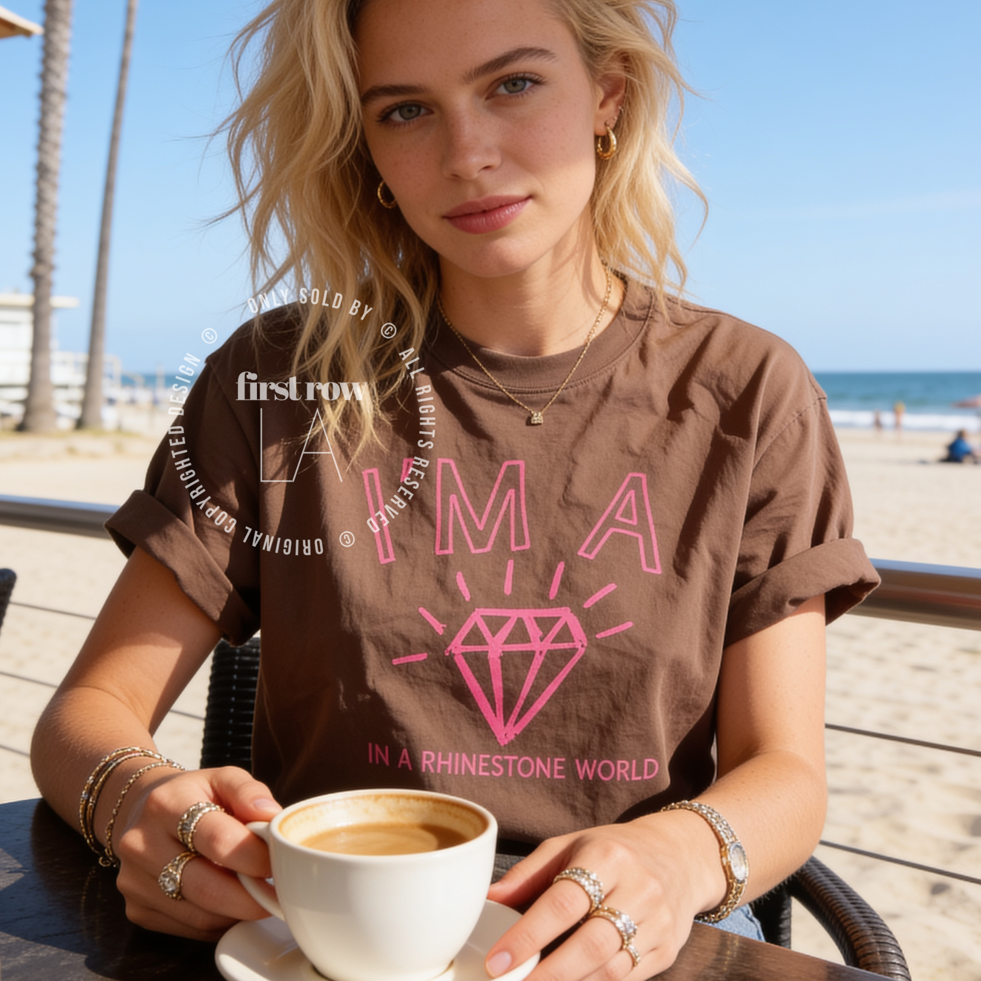 Woman wearing Dolly Parton Quote Tee, I am a Diamond in a Rhinestone World Shirt, Hand Drawn Diamond T-Shirt, Country Music Gift, Dollywood T