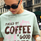 Fueled by Coffee and Good Vibes T-shirt