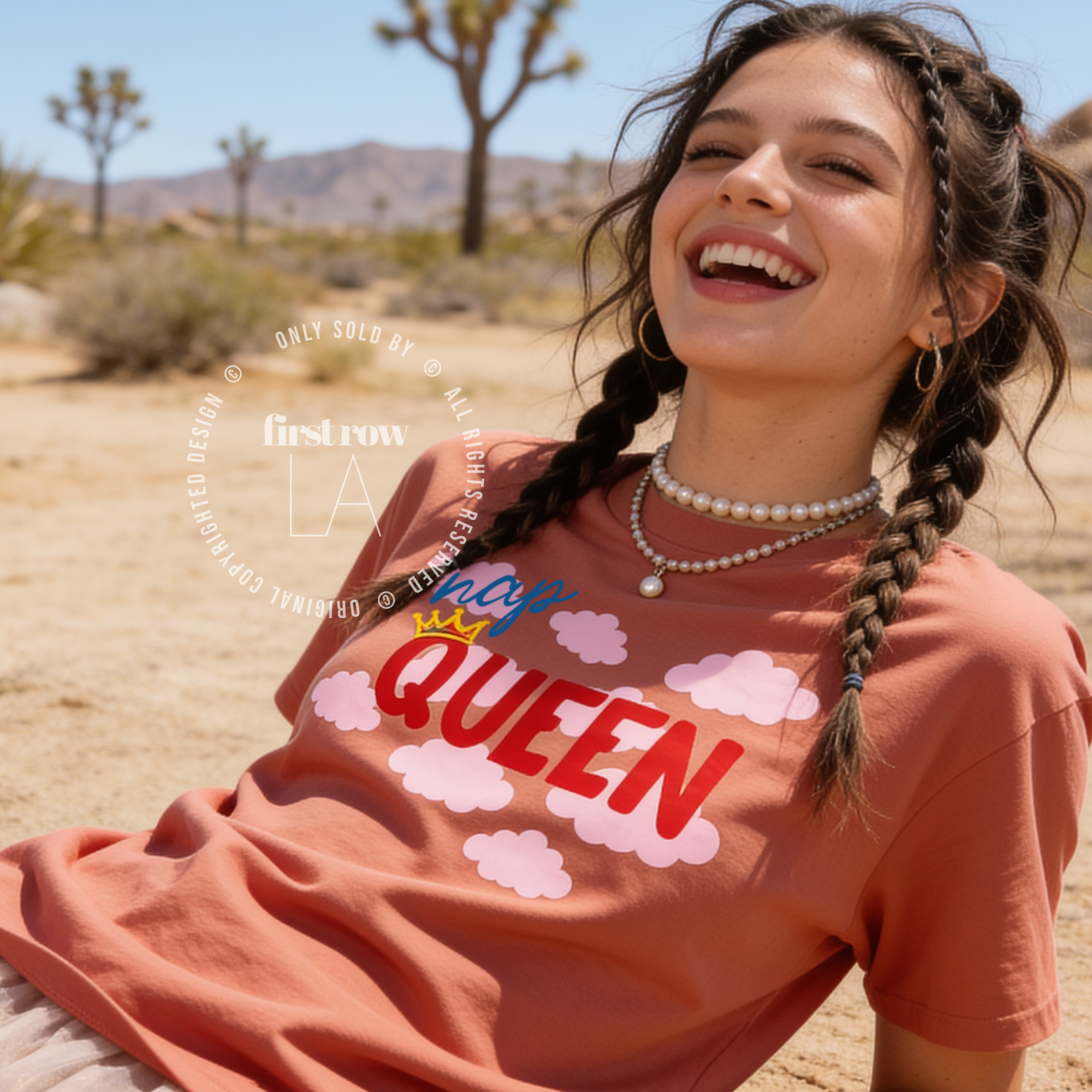 Woman wearing Nap Queen Shirt, Pink Cloud Tee, Cozy Summer T-Shirt, Sleepover T, Relaxation Tee, Self Care Shirt, Lazy Day Graphic Tee, Gift for Her